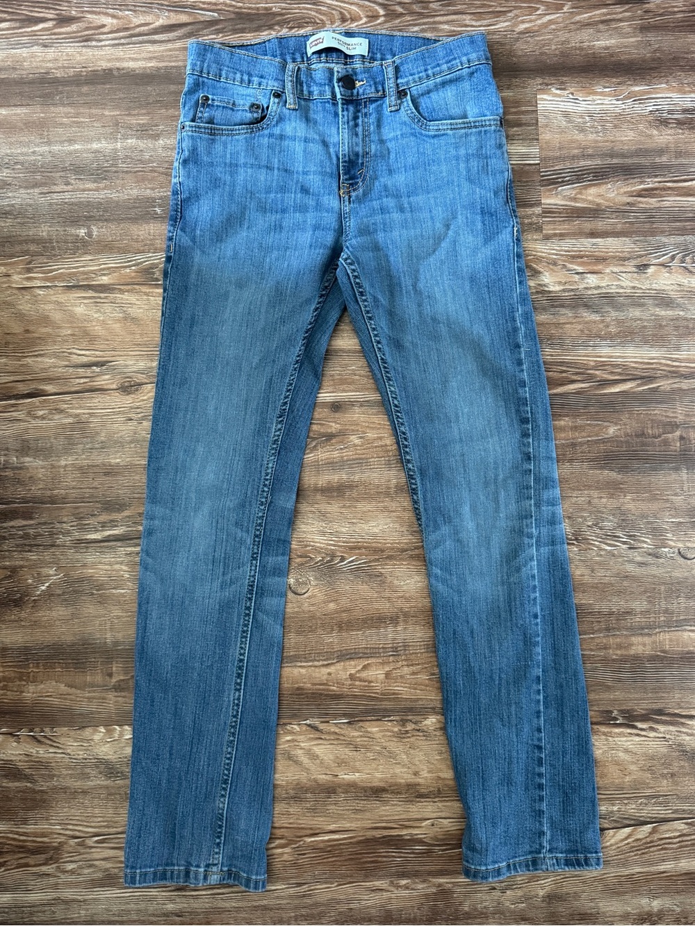 Levi’s 511 Performance Slim Boys Jeans Size 14 Regular 27x27 Medium Wash Stretch